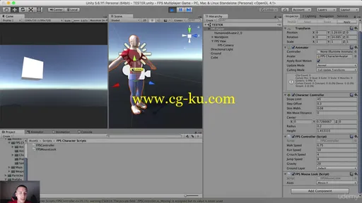 Create Your First RPG And FPS Multiplayer Game In Unity (2017)的图片4