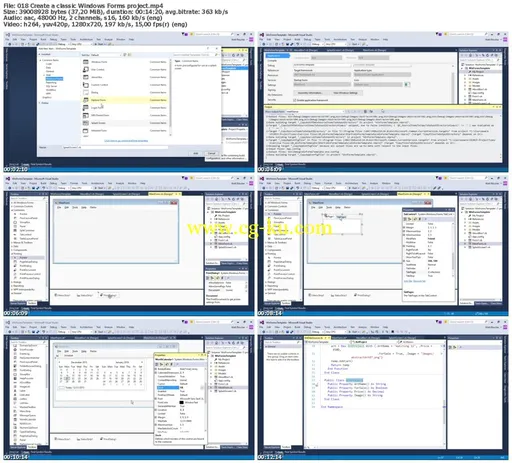 Lynda – Visual Studio Essential Training: 07 Understanding Project Types (updated Aug 25, 2017)的图片2