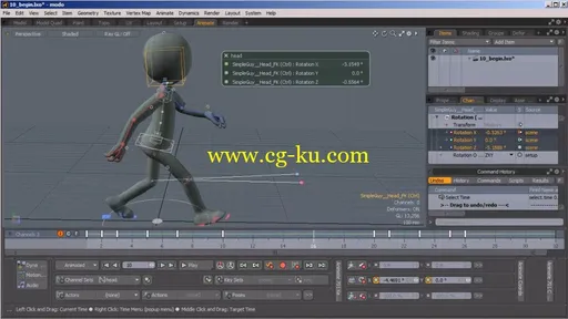 Dixxl Tuxxs – Introduction to Animation in MODO的图片2
