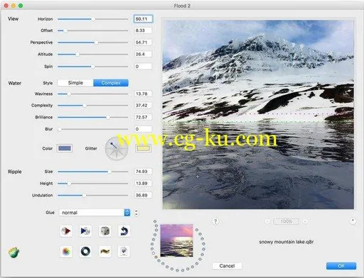 Flaming Pear Flood 2.06 for Adobe Photoshop的图片1