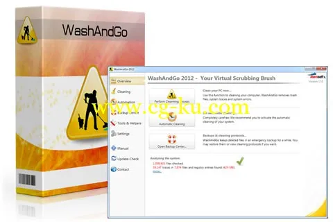 Abelssoft WashAndGo 2014.18 Multilanguage的图片1