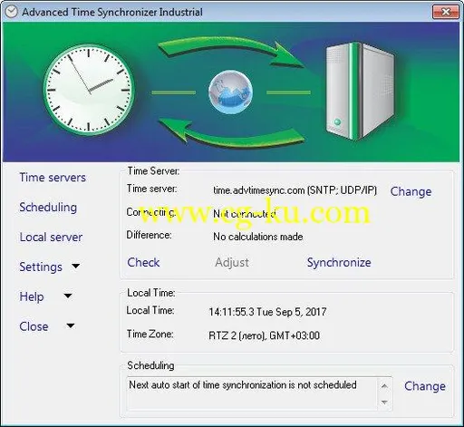 Advanced Time Synchronizer Industrial 4.3 Build 809 Multilingual的图片1