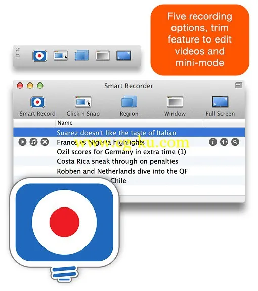 Smart Recorder 1.0.8 MacOSX的图片1