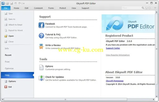 iSkysoft PDF Editor 3.0.0.2的图片2
