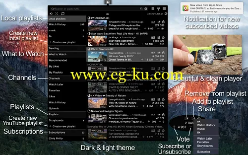 TubeG Pro 5.2 MacOSX的图片1