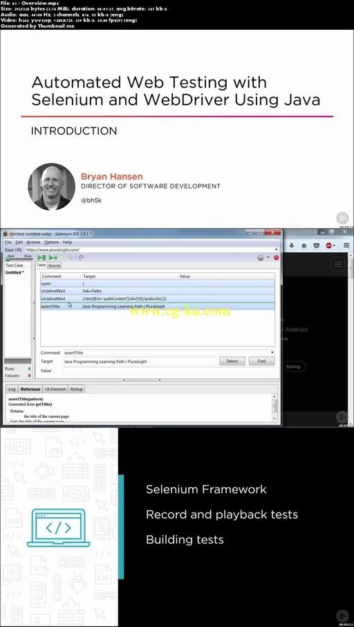 Automated Web Testing with Selenium and WebDriver Using Java的图片2