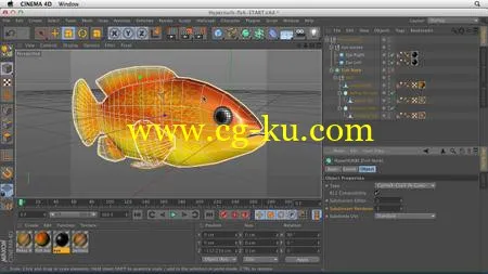 Cinema 4D Essential Training: 6 HyperNURB Modeling and Sculpting的图片1