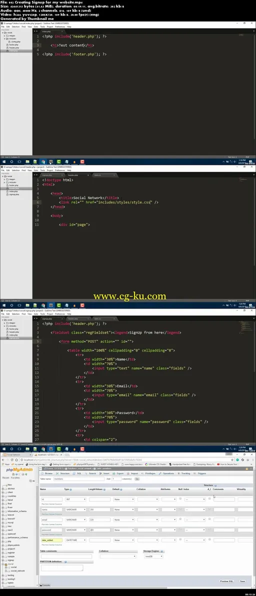 Create a social network using PHP Mysqli HTML Css and JQuery的图片2