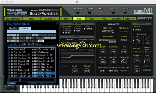 KORG M1 Le v1.1.0 WiN / v1.1.1 OSX的图片1