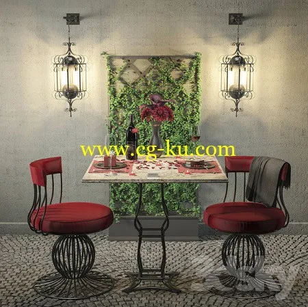 3DSky Pro – Table and Chair的图片1
