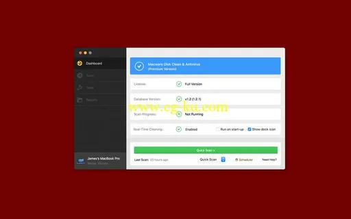 Macware Disk Clean & Antivirus 1.2 MacOSX的图片1