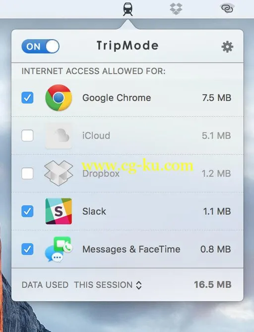 TripMode 2.1.0 MacOSX的图片1