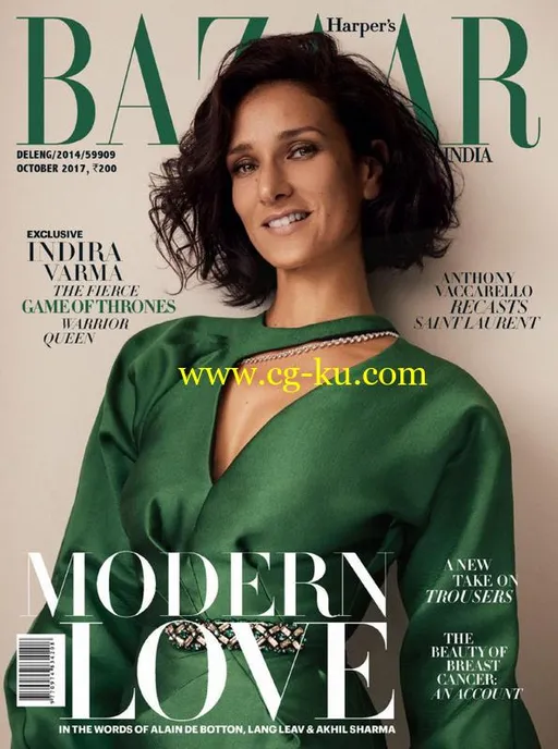 Harper’s Bazaar India – October 2017-P2P的图片1