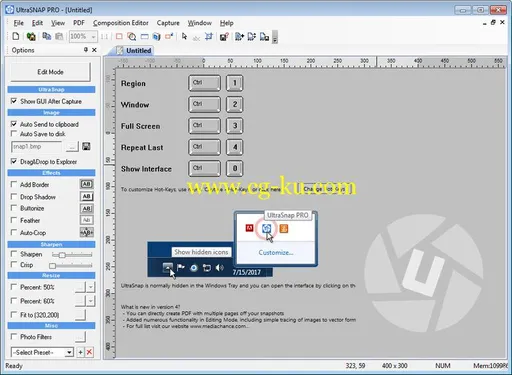 MediaChance UltraSnap PRO 4.4的图片1