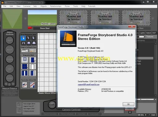 FrameForge Storyboard Studio 4.0.3 Build 11 Stereo 3D Edition的图片2