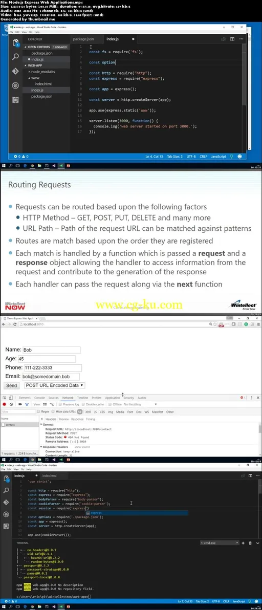 Node.js Express Web Applications的图片2