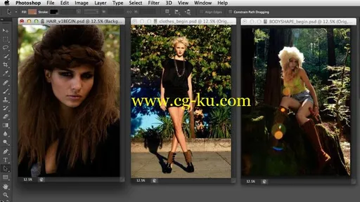 Photoshop Retouching: Fashion Editorial的图片1