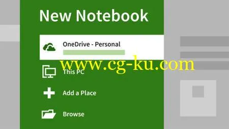 OneNote 2016 Essential Training的图片1