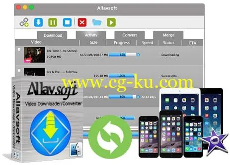Allavsoft Downloader 3.15.1.6493 Multilingual MacOS的图片1
