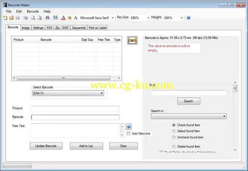 Barcode Maker 8.40的图片1