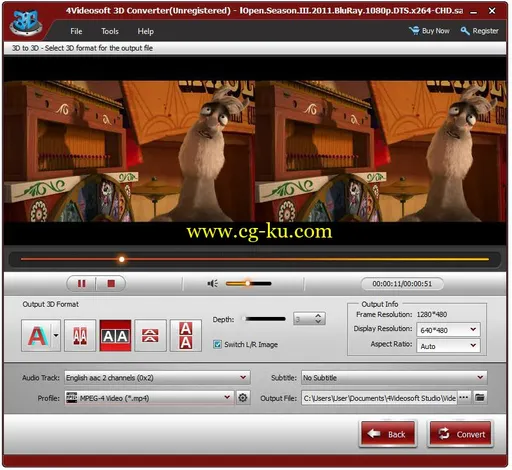 4Videosoft 3D Converter 5.1.60 Multilanguage的图片1