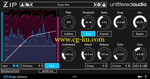 Unfiltered Audio Zip v1.0 WiN的图片1
