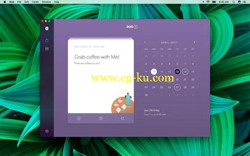 Doo – Get Things Done 2.2.0  Multilingual MacOSX的图片1