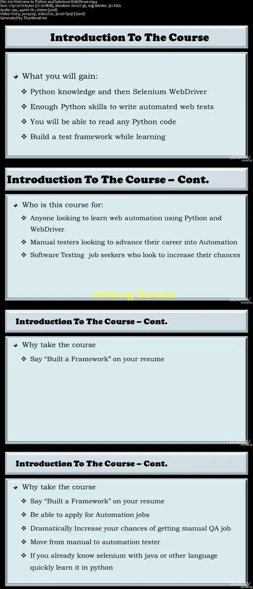 Selenium WebDriver & Python for Test Automation (Bundle)的图片2