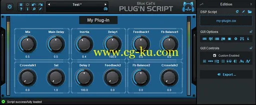Blue-Cats PlugNScript v3.0.1 WiN的图片1