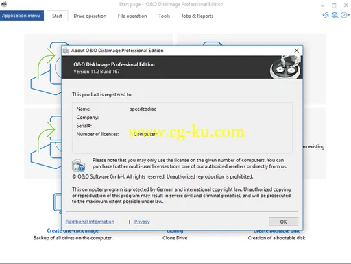 O&O DiskImage Pro Edition 11.2 Build 165的图片1