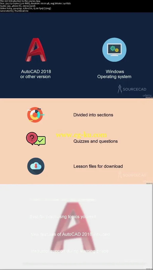 The complete AutoCAD 2018 course的图片1