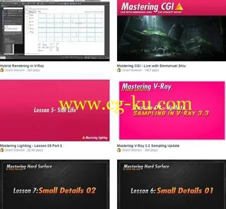Grant Warwick MasteringCGI Webinars的图片1