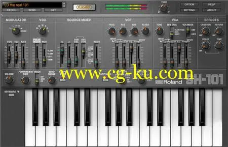 Roland VS SH-101 v1.1.0 WiN的图片1