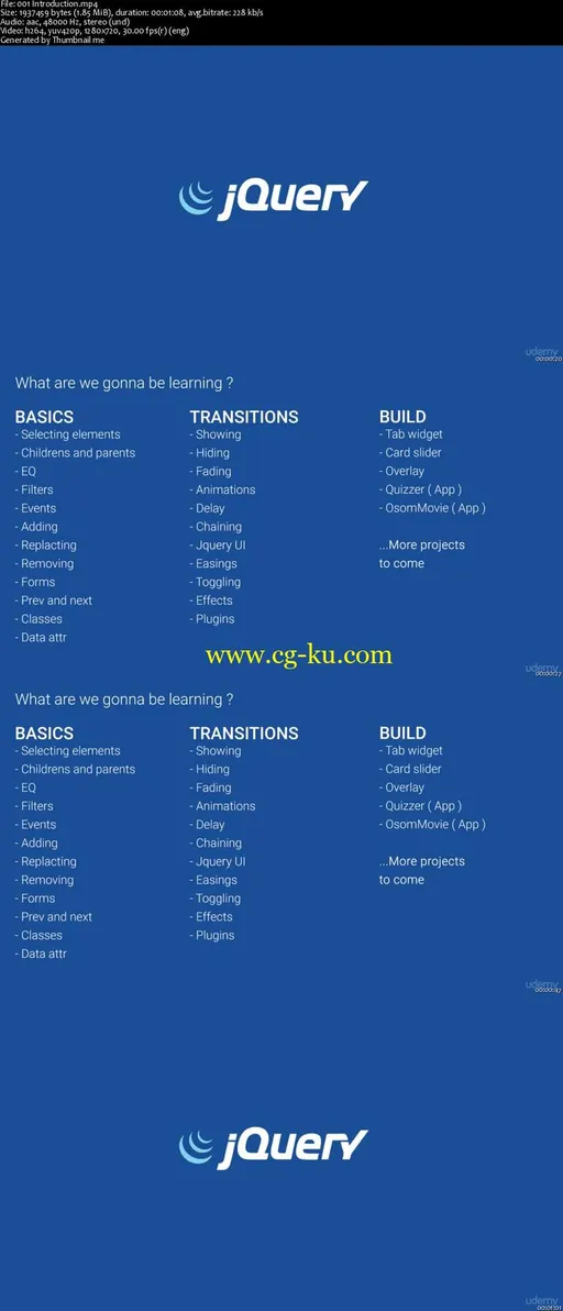JQuery Master, build awesome websites, 5 Projects included的图片2