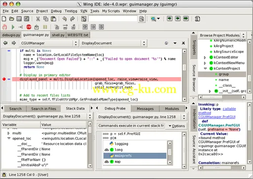 Wingware Wing IDE Professional 6.0.8.2 Multilingual MacOSX的图片1