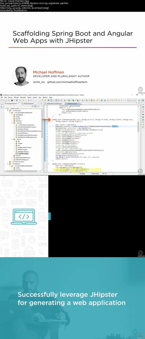 Scaffolding Spring Boot and Angular Web Apps with JHipster的图片2