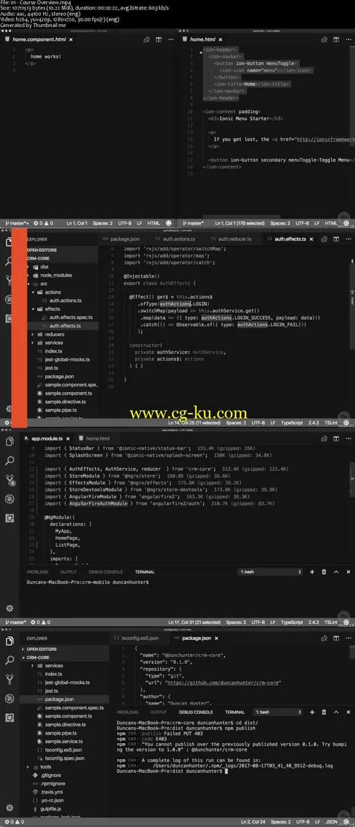 Play by Play: Sharing Code with npm Modules Between Angular Web and Ionic Mobile Apps的图片2