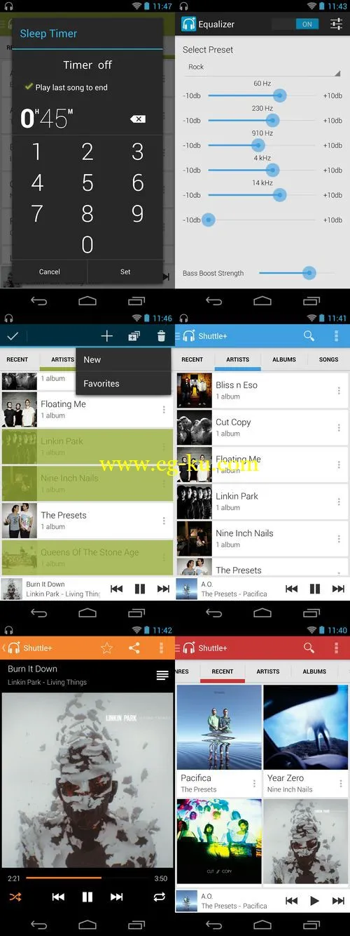 Shuttle+ Music Player 1.2.8 Android的图片2