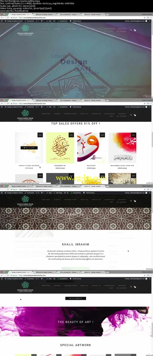wordpress complete website with e-commerce  for beginners的图片2