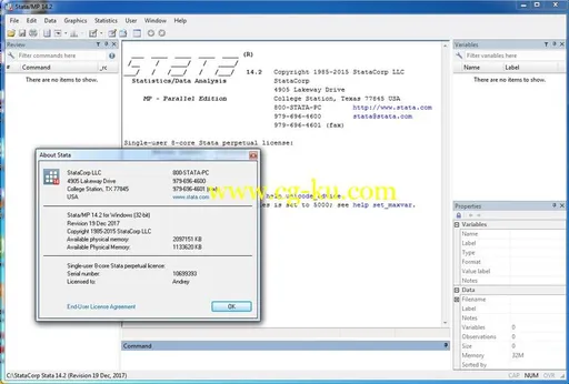 StataCorp Stata 14.2 (Revision 19 Dec 2017)的图片2