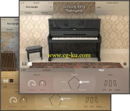 e-instruments Session Keys Upright v1.0 KONTAKT的图片1