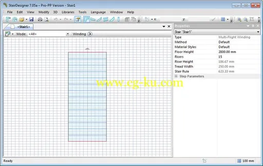 StairDesigner 7.05d Multilingual的图片1