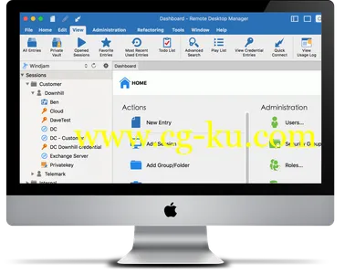 Devolutions Remote Desktop Manager Enterprise Edition 5.5.1.0 macOS的图片1