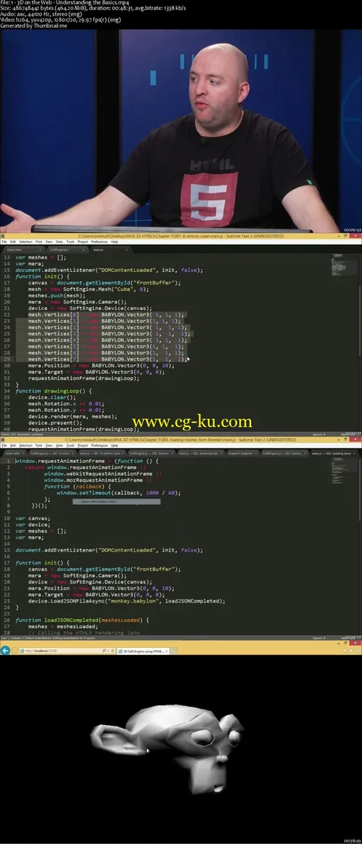 Introduction to WebGL 3D with HTML5 and Babylon.js的图片2
