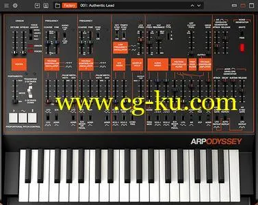 Korg Arp Odyssey v1.0.0 WiN的图片1