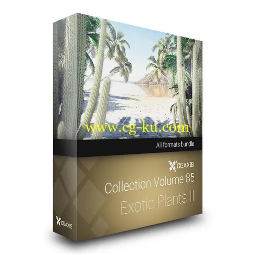 CGAxis Models Volume 85 Exotic Plants II的图片1