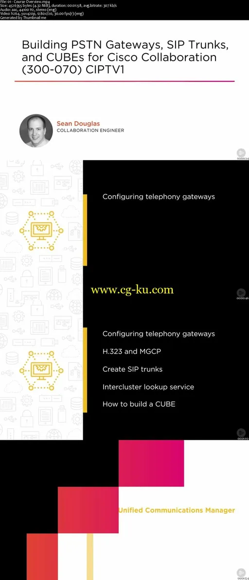 Building PSTN Gateways, SIP Trunks, and CUBEs for Cisco Collaboration (300-070) CIPTV1的图片2