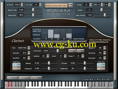 SWAM engine SWAM The Soprano and Bass Clarinets 2.6.1的图片1