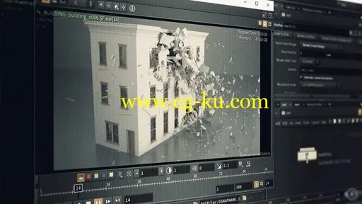 Architectural Destruction in Houdini的图片1