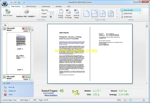 Abelssoft CleverPrint 2018 v7.01 Build 44的图片1